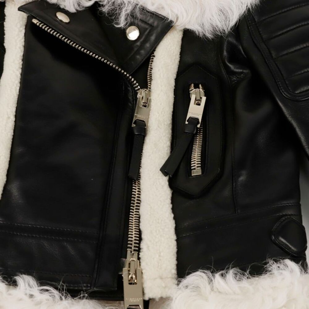 Shearling Rider Jacket Size - Picture 5 of 10